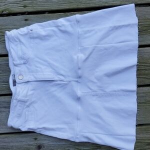 DL1961 white denim Mini skirt 31